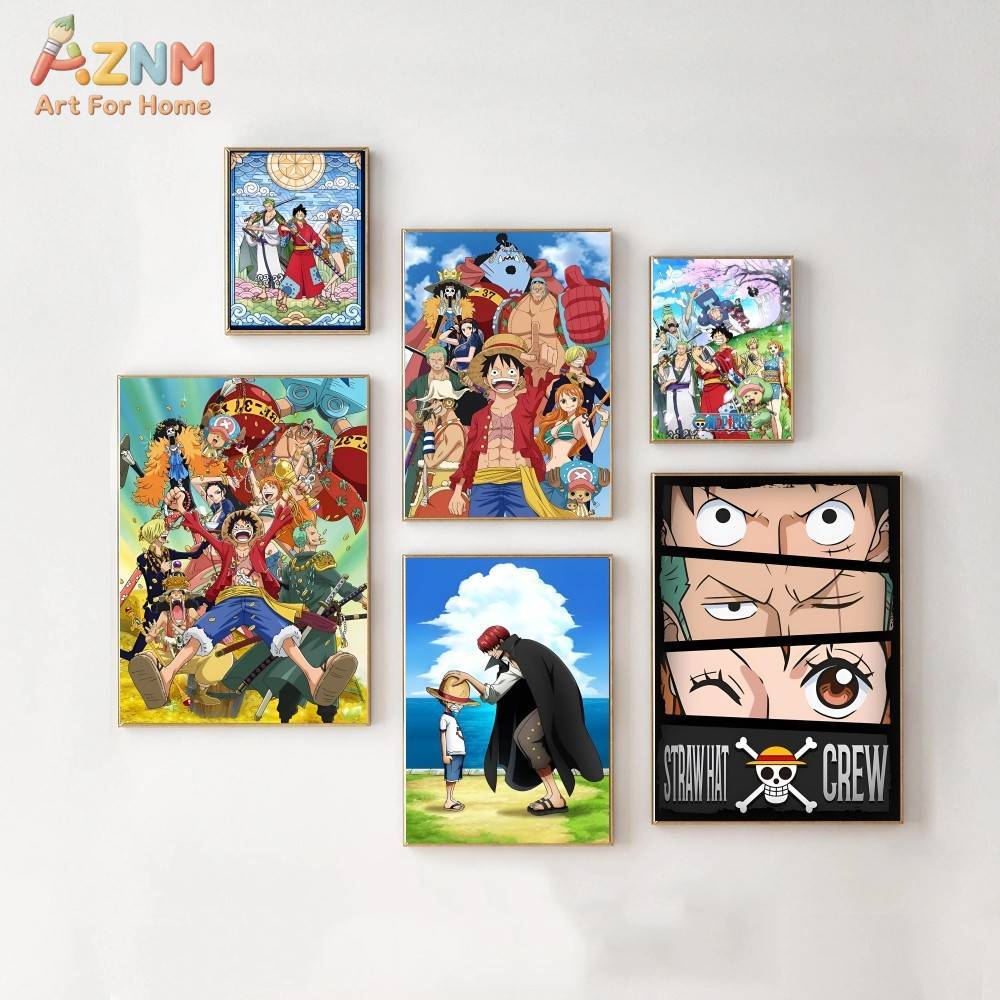 Anime Merchandise Posters - AZNM One Piece Unframed Canvas Print